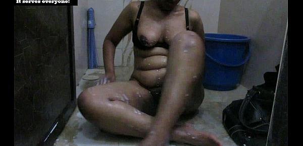  Indian Whore Putting Milk All Over